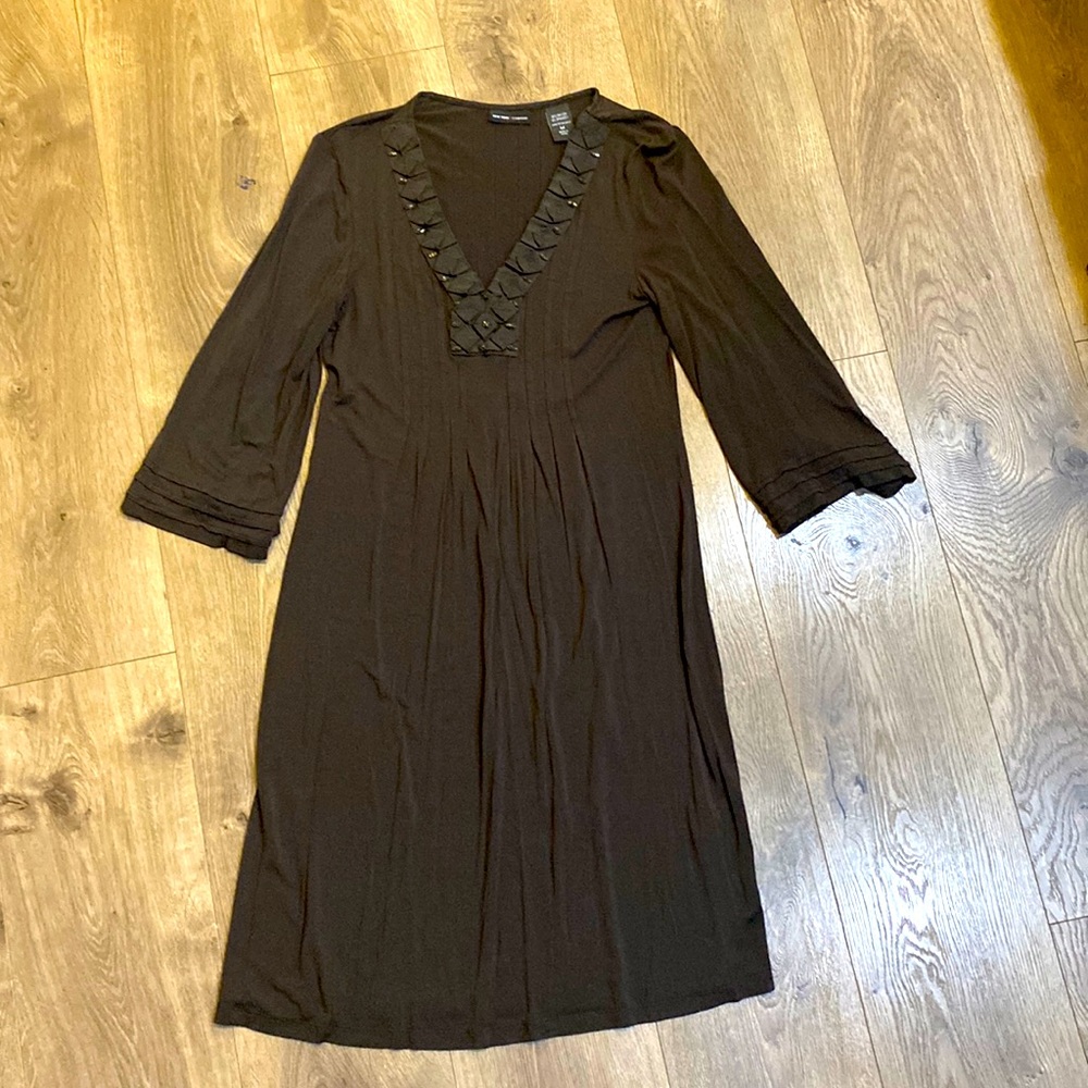 Chocolate brown New York and Company dress
